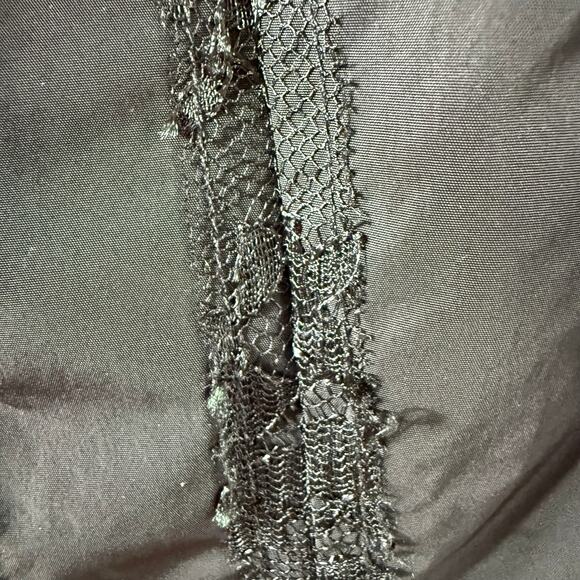 NWT Barronduquette Lace Ruffle Jacket SZ 8 Formal Witchy Dark Romantic Goth - Picture 11 of 13